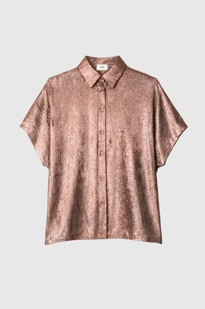 An'ge Amoryna Bronze Shirt - The Mercantile London
