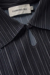 Thinking Mu Whisper Agostina Pleated Top - The Mercantile London