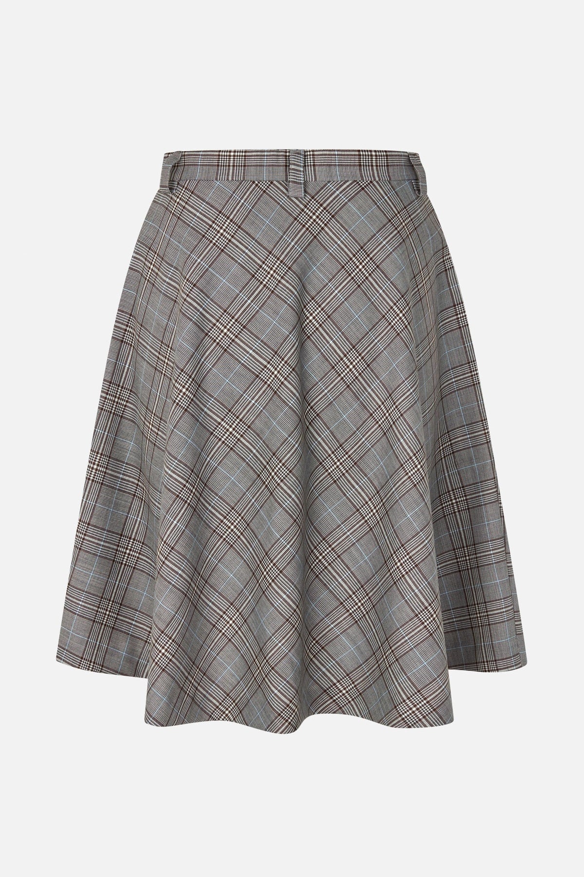 Baum Und Pferdgarten Simme Grey Check Skirt - The Mercantile London
