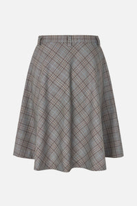 Baum Und Pferdgarten Simme Grey Check Skirt - The Mercantile London