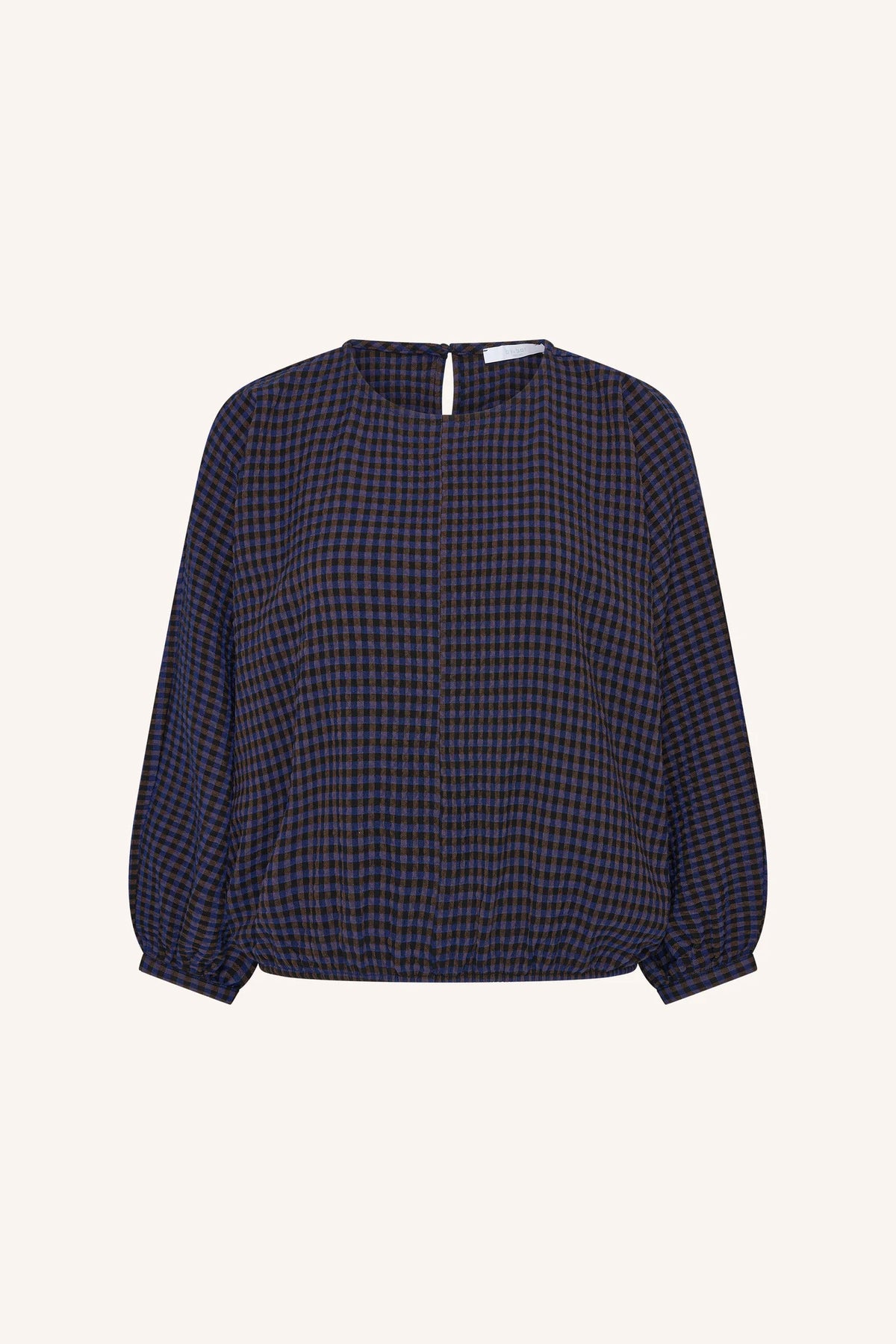 By-Bar Gaya Galaxy Check Blouse