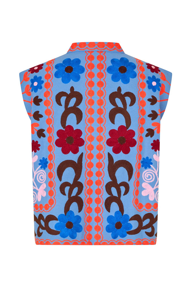 Lolly's Laundry Bini Bohemian Embroidered Vest