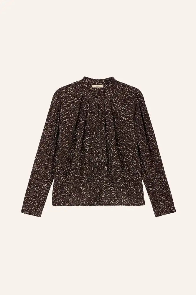Sessùn Esperanzo Coffea Pianoroll Blouse