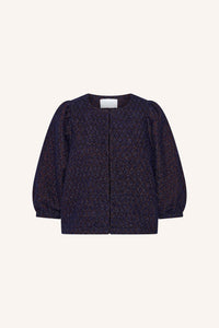 By-Bar Mauri Diamond Check Sparkle Blouse