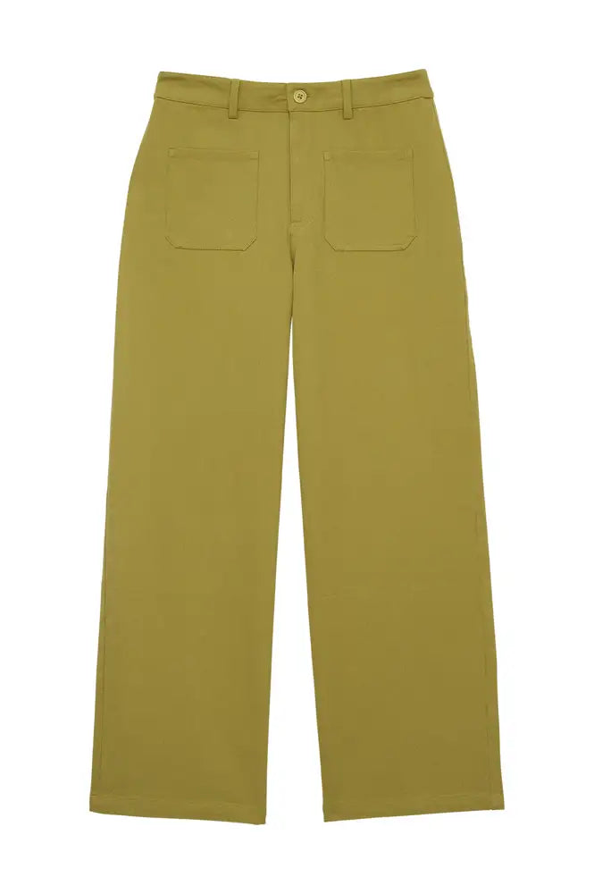 Petite Mendigote Garance Pistachio Trousers - The Mercantile London