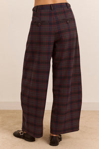 Damson Madder Haisley Sirius Check Trouser