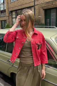 Frankie. Red Tulip XS / S Jacket