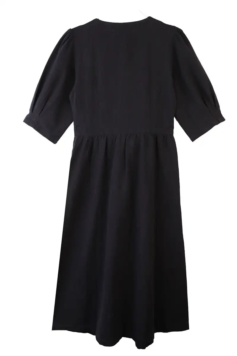 L.F. Markey Lowry Navy Dress - The Mercantile London