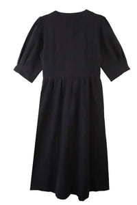 L.F. Markey Lowry Navy Dress - The Mercantile London