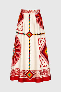 An'ge Ramiro Olia Ecru Skirt - The Mercantile London