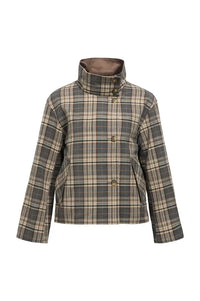Object Gro Grey Checked Reversible Jacket
