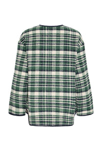 ICHI Johanna Pineneedle Checkered Jacket