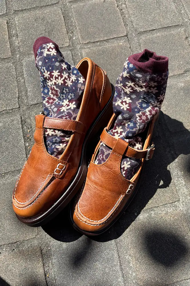 Pavement Jamila Tan Buckled Loafer