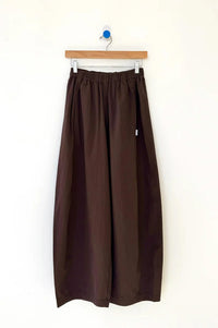 Le Bon Shoppe Dark Brown Parachute Pants