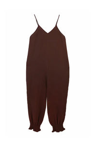 L.F. Markey Tineke Chocolate Jumpsuit