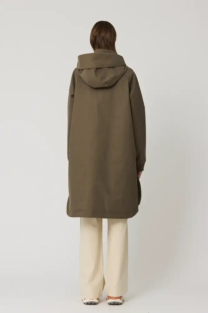 Tantä Hielo Sea Turtle Green Waterproof Parka