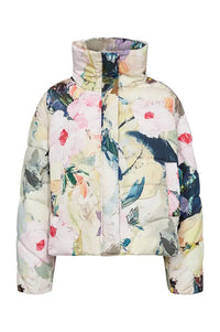 Numph Dagmar Pink Lady Puffer Jacket