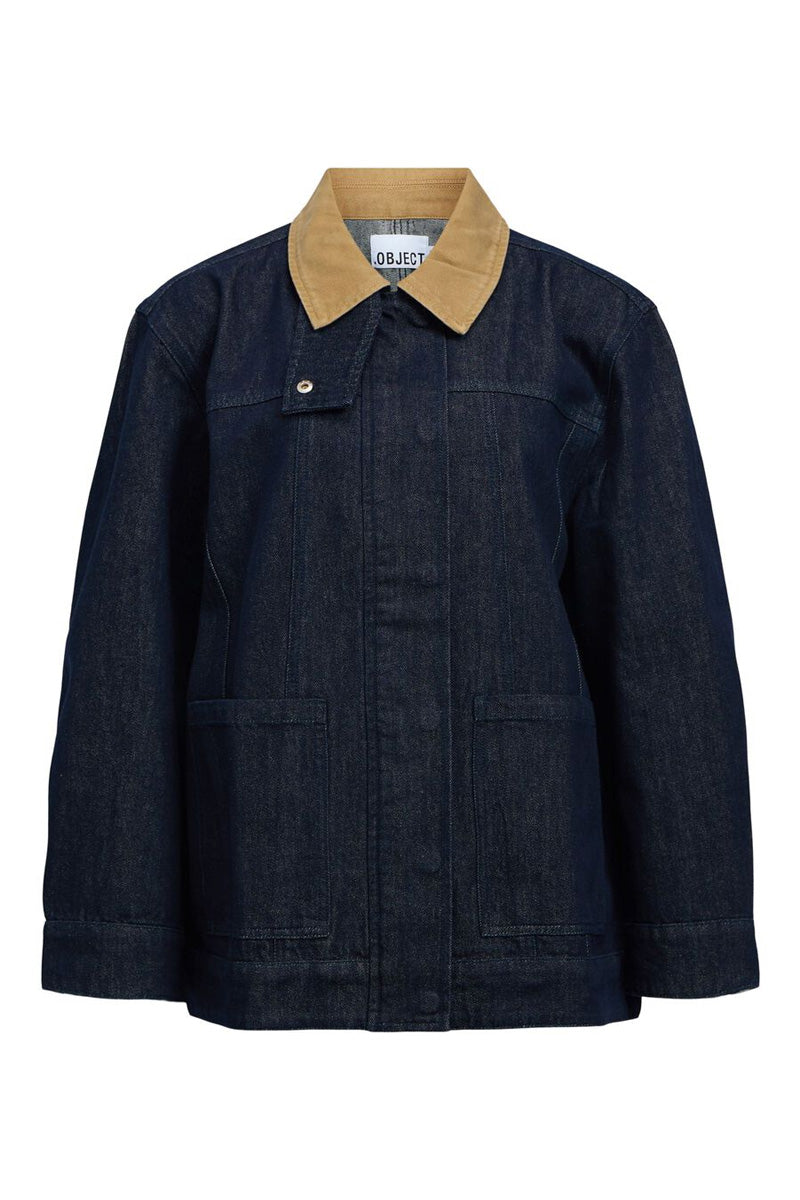 Object Sirennia Dark Washed Denim Jacket
