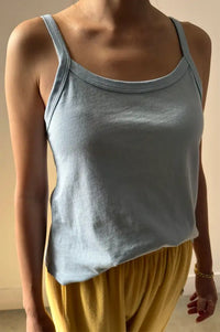 Le Bon Shoppe Dana Baby Blue Cami - The Mercantile London