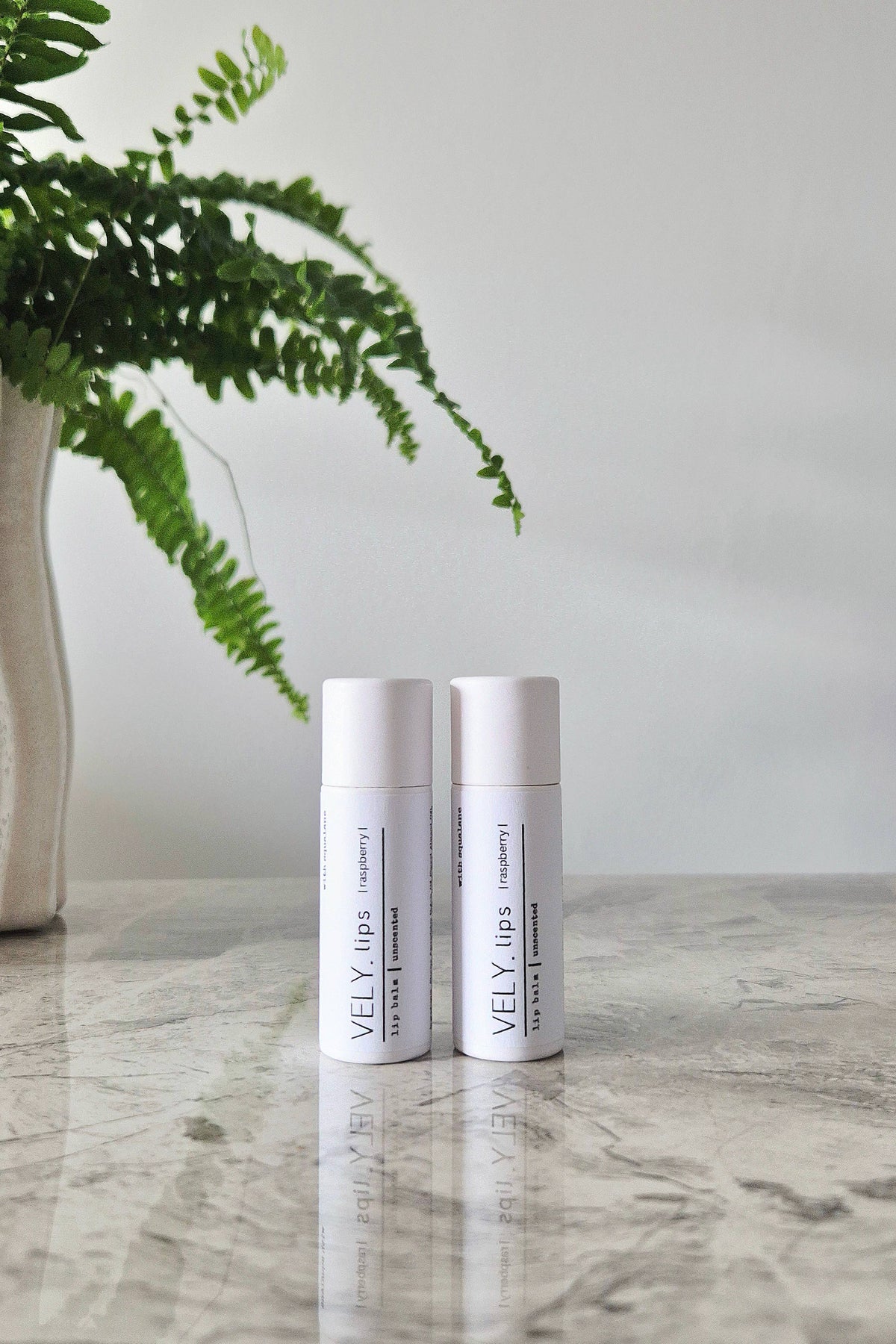 The Vely Soapery Raspberry Tinted Lip Balm With Squalane