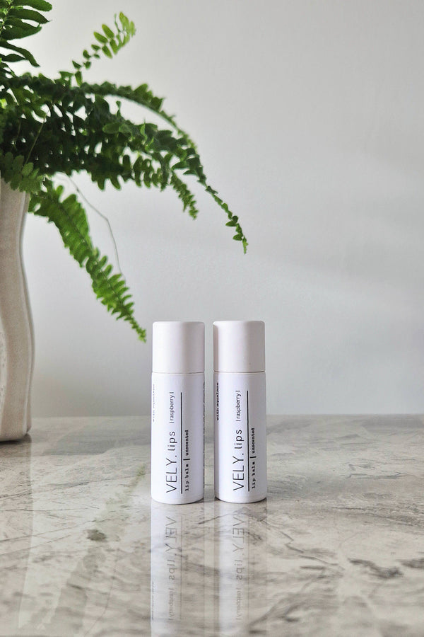 The Vely Soapery Raspberry Tinted Lip Balm With Squalane