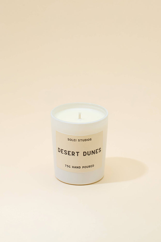 Soleil Studios Mini Desert Dunes Candle