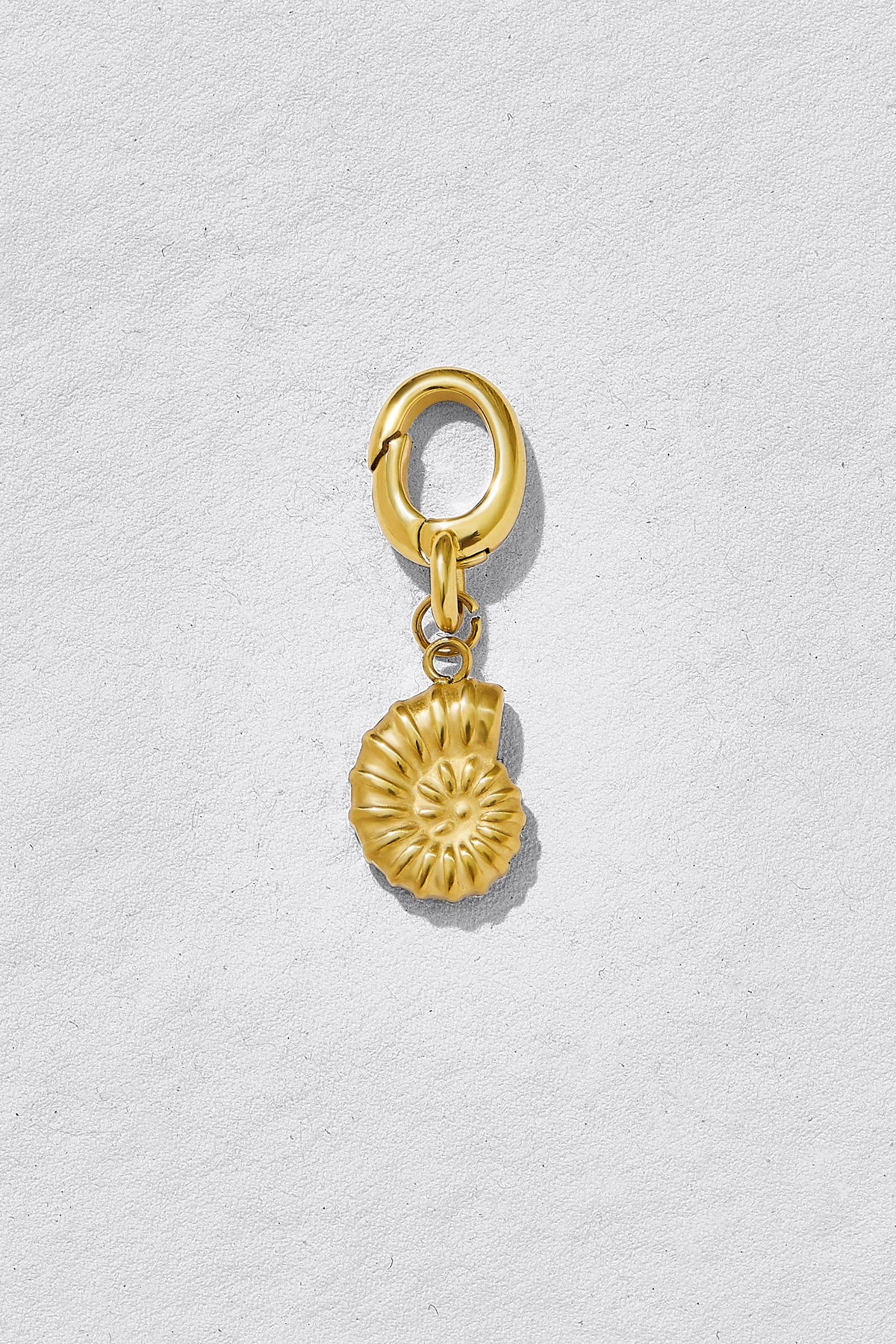 Nautilus Gold Shell Charm - The Mercantile London