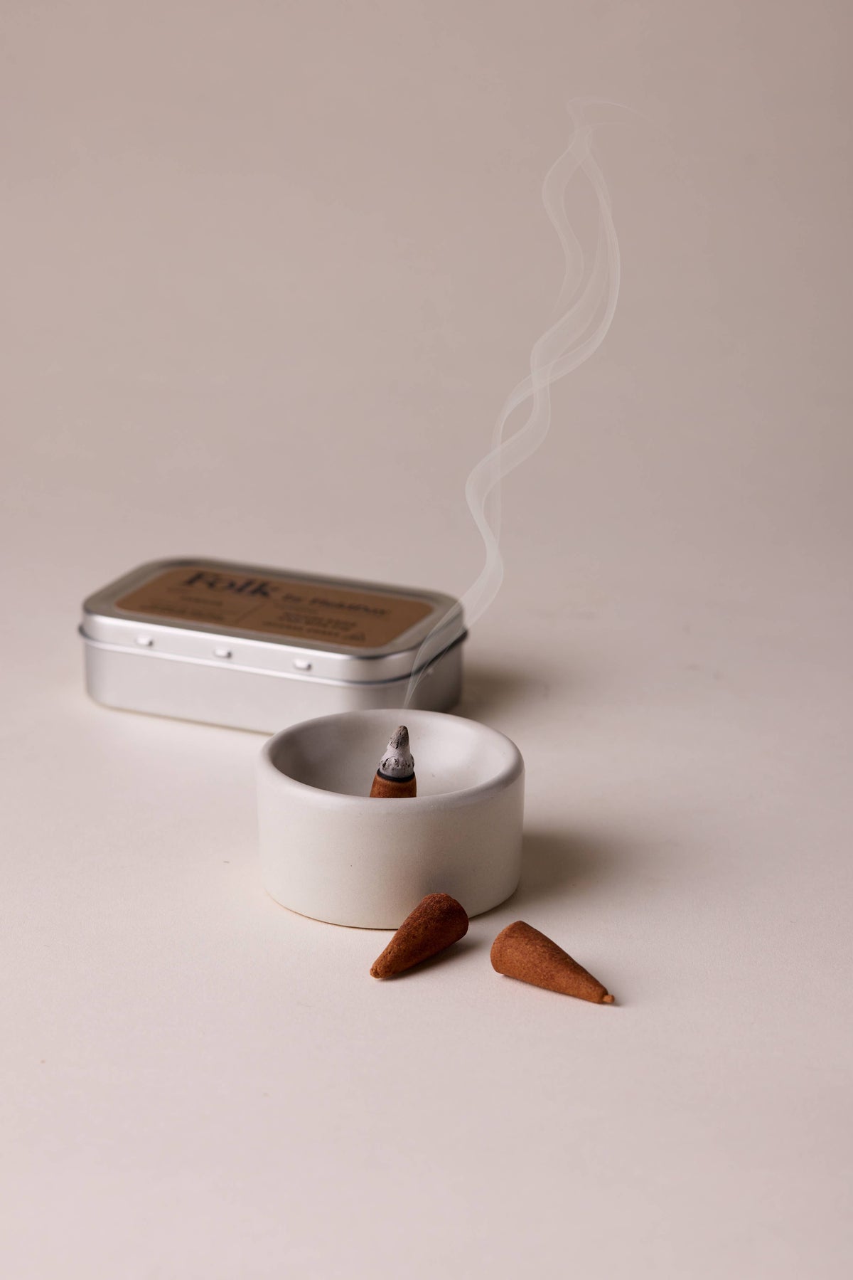 FieldDay Forage Incense Cones Tin - The Mercantile London