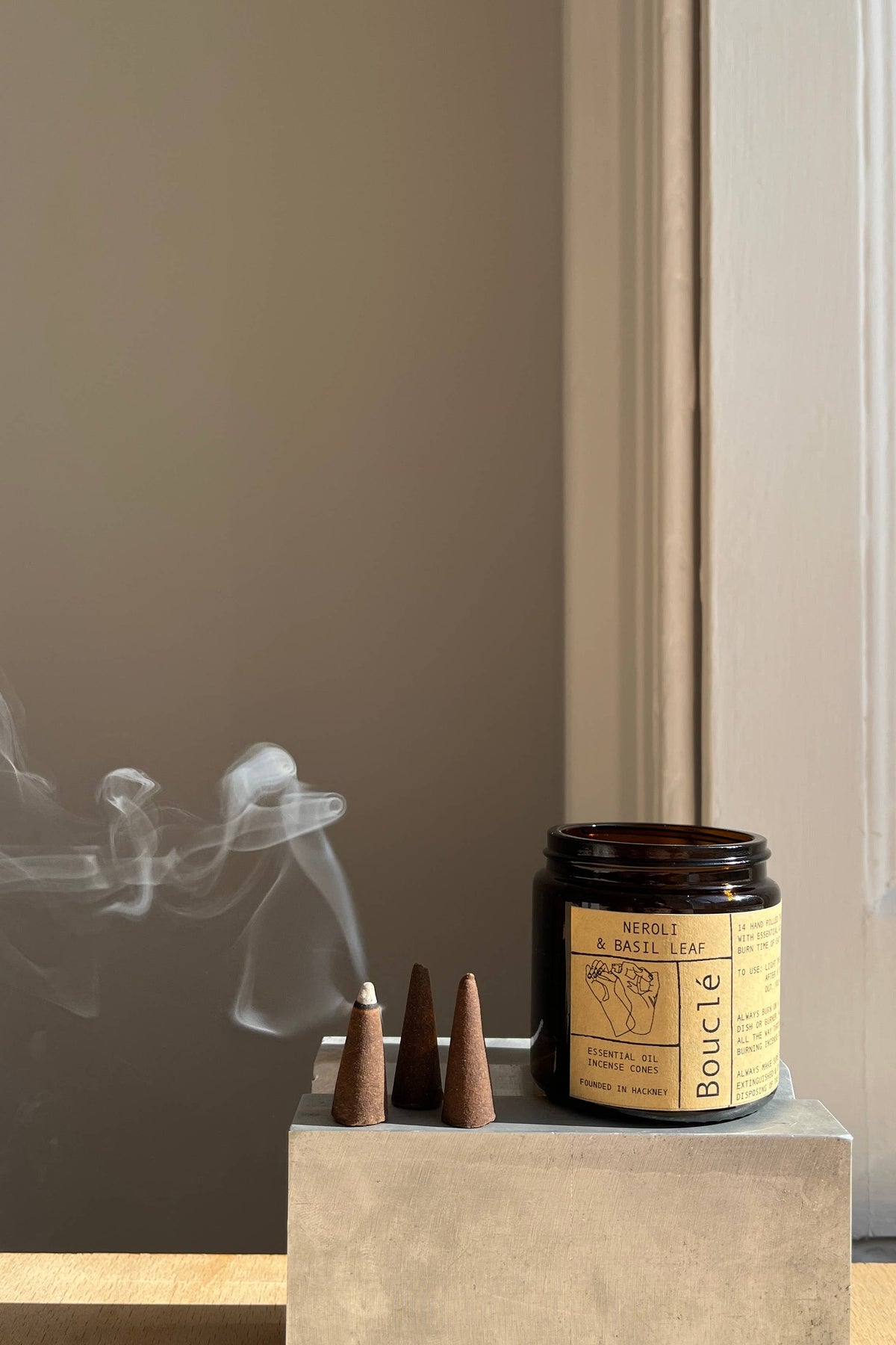 Neroli & Basil Leaf Incense Cones - The Mercantile London