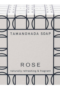 Tamanohada Rose Round Soap - The Mercantile London
