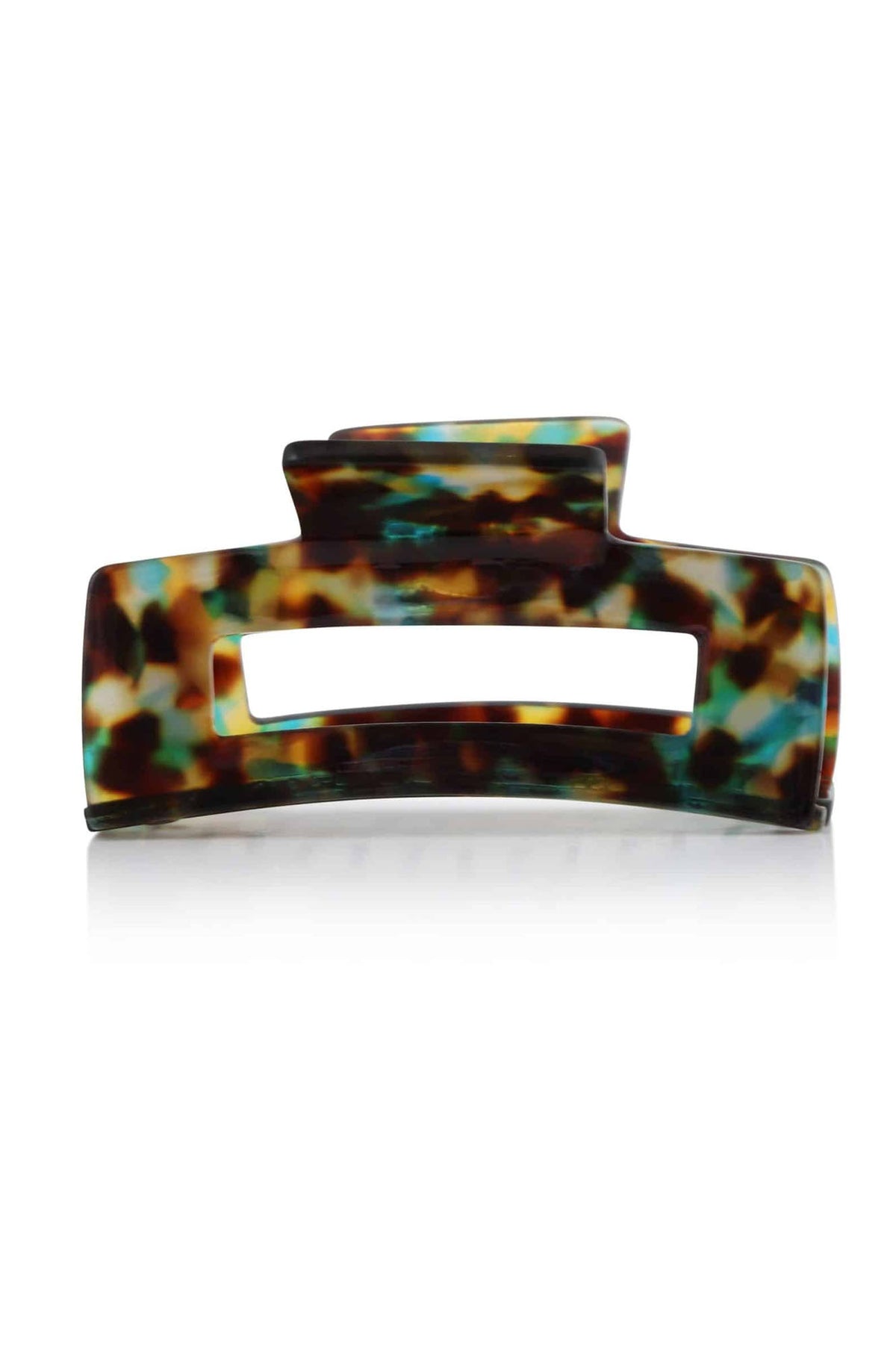 B.M.L Sophia Resin Blue Hair Claw - The Mercantile London