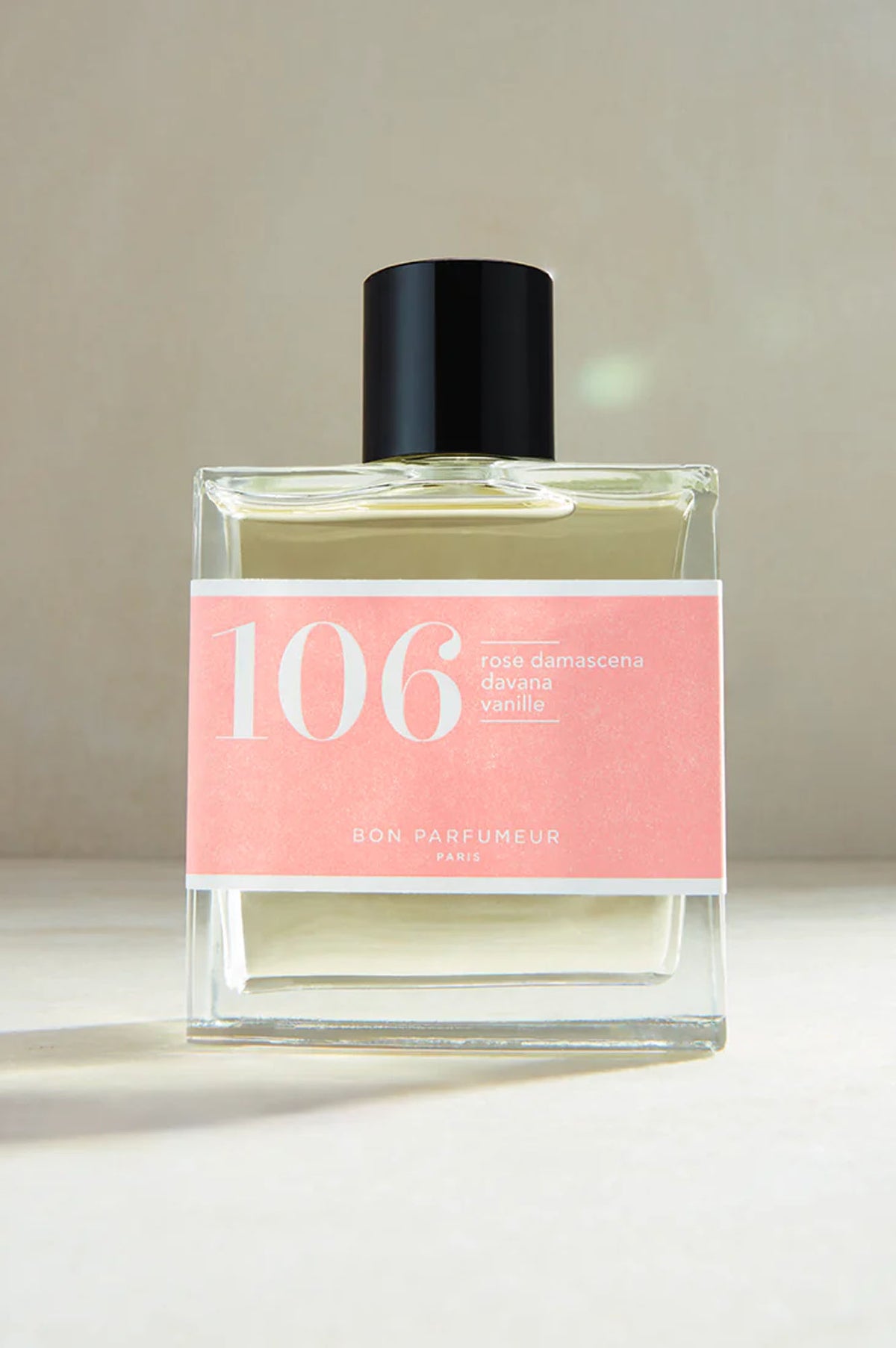 Bon Parfumeur 106 Damascena Rose, Davana & Vanilla Eau de Parfum - The Mercantile London