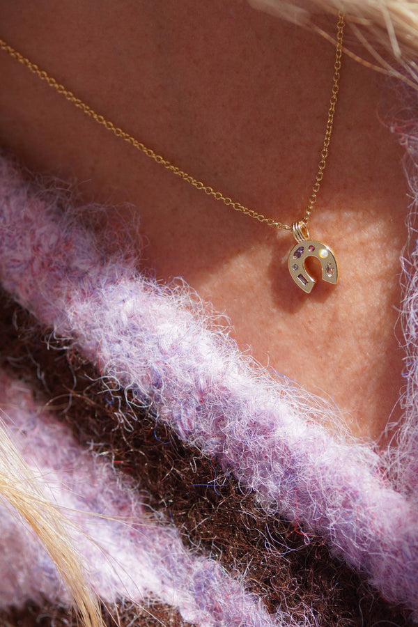 JJ Mini Lucky Charm Necklace - The Mercantile London