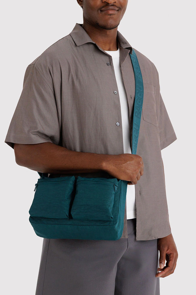 Baggu Deep Sea Medium Cargo Crossbody Bag - The Mercantile London