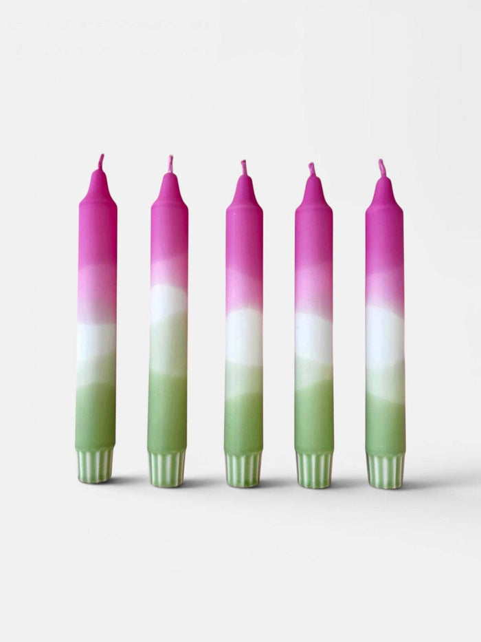 Florrie & Wren Strawberry Matcha Hand Dipped Candle