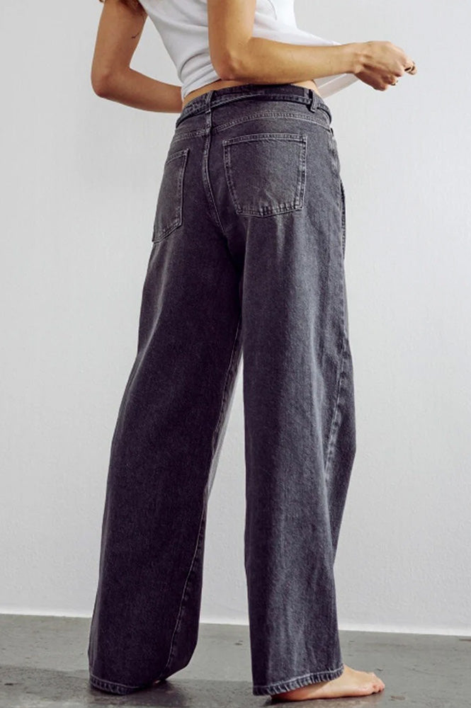 Numph Brooklyn Grey Denim Jeans