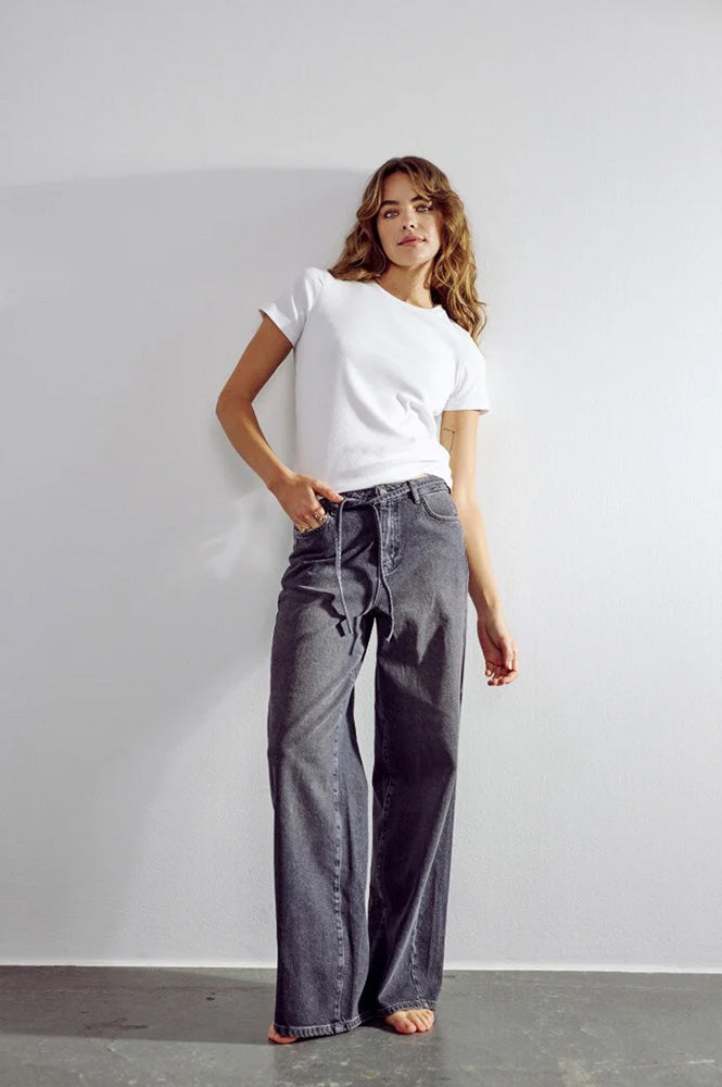 Numph Brooklyn Grey Denim Jeans