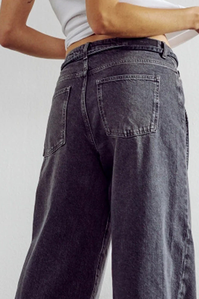 Numph Brooklyn Grey Denim Jeans