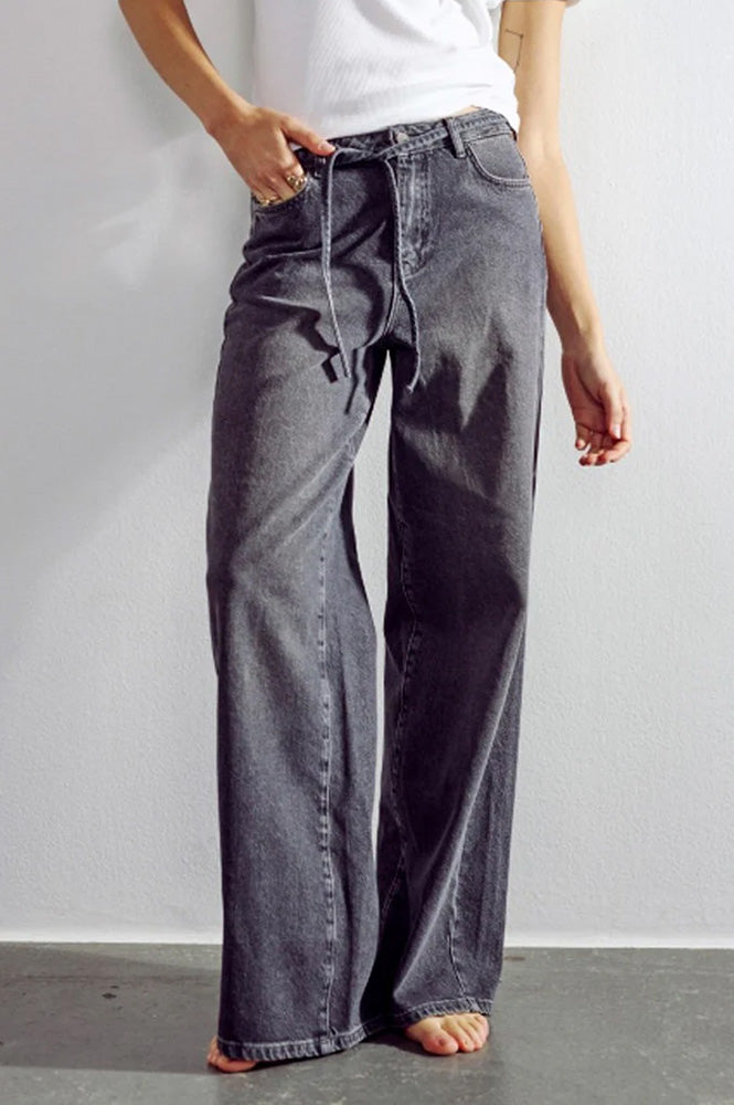 Numph Brooklyn Grey Denim Jeans