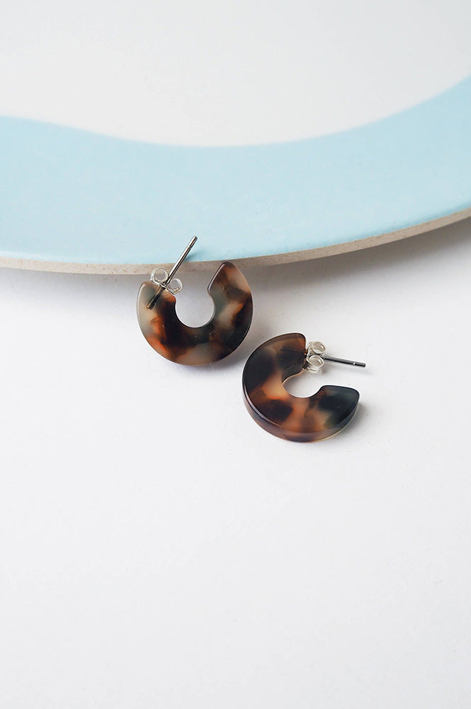 Custom Made Foret Super Mini Hoop Earrings - The Mercantile London