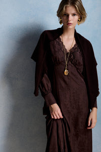 Petit Mendigote Betina Chocolate Dress
