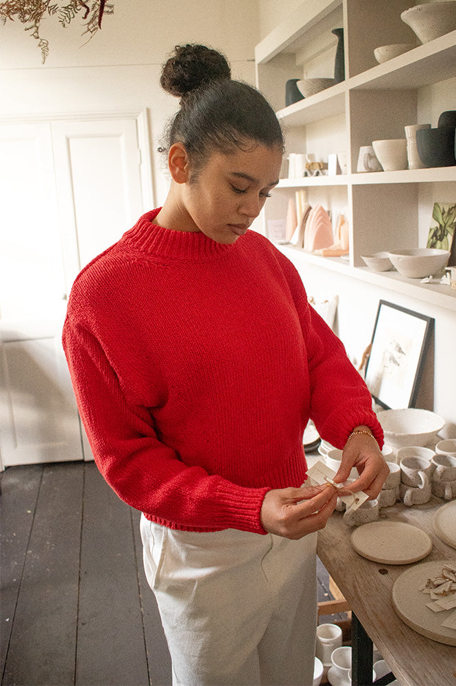 Le Bon Shoppe Zoe Chilli Jumper - The Mercantile London