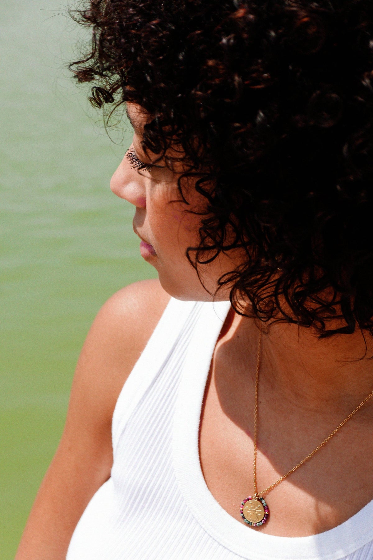 Belamar Primavera Ruby Necklace - The Mercantile London