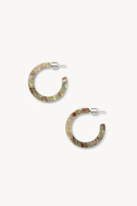 Machete Mini Hoops in Gem Checker RESIZE - The Mercantile London