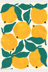 Evermade Lemons Gift Wrap - The Mercantile London