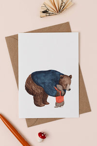 Mister Peebles Hugs Card - The Mercantile London