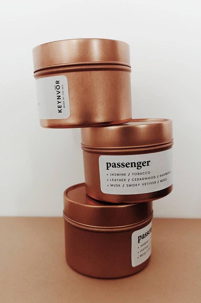 Keynvor Passenger Travel Tin Candle - The Mercantile London