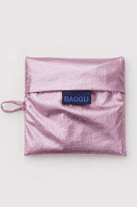 Baggu Blush Metallic Standard Reusable Bag - The Mercantile London