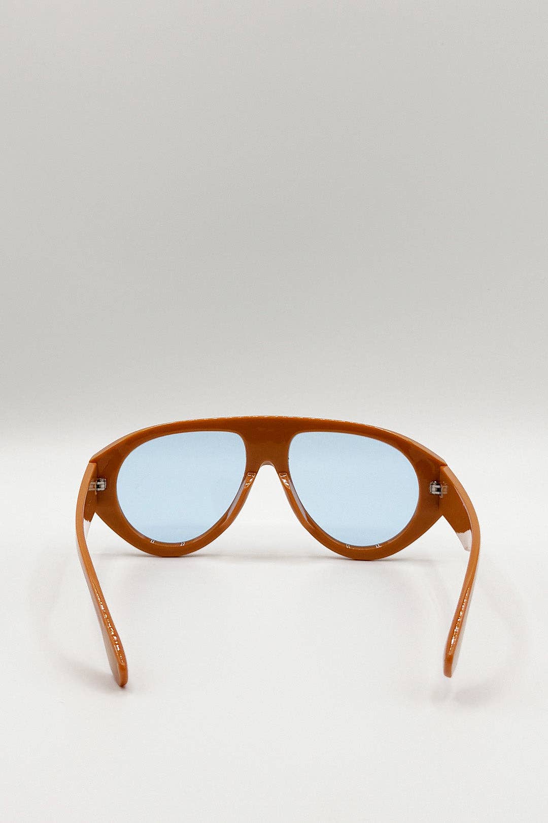 AFA Collective Bold Aviator Orange Sunglasses