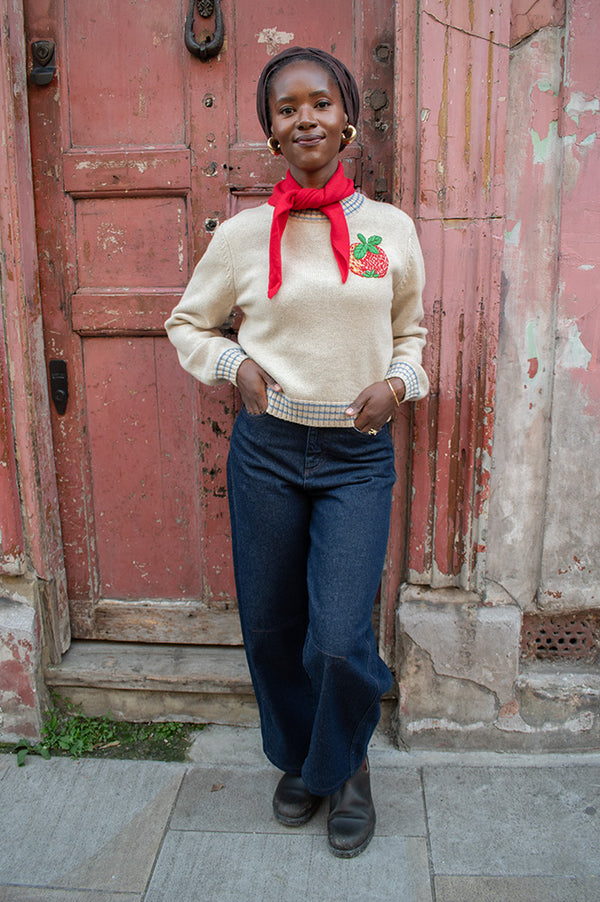 Soeur Eliott Raw Blue Balloon Jeans - The Mercantile London